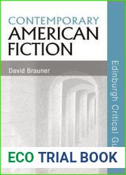 Contemporary American Fiction (Edinburgh Critical Guides to Literature)