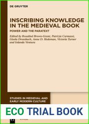 Inscribing Knowledge in the Medieval Book: The Power of Paratexts