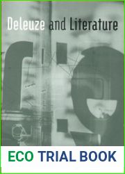 Deleuze and Literature (Deleuze Connections)