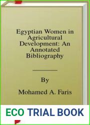 Egyptian Women in Agricultural Development: An Annotated Bibliography