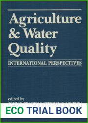 Agriculture and Water Quality: International Perspectives