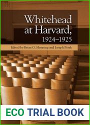 Whitehead at Harvard, 1924-1925