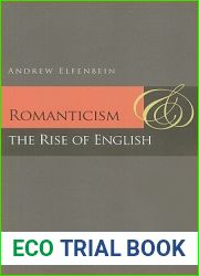 Romanticism and the Rise of English