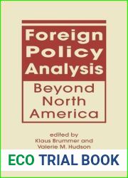Foreign Policy Analysis Beyond North America