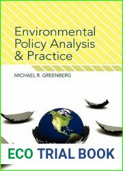 Environmental Policy Analysis and Practice