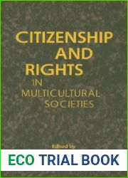 Citizenship and Rights in Multicultural Societies (Jurists: Profiles in Legal History)