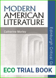 Modern American Literature (Edinburgh Critical Guides to Literature)