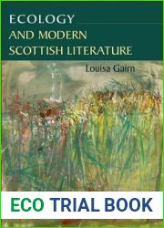 Ecology and Modern Scottish Literature