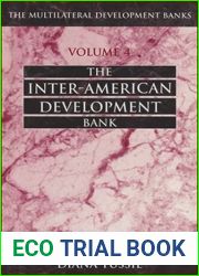 The Multilateral Development Banks: The Inter-American Development Bank