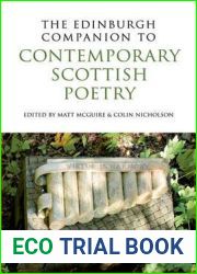 The Edinburgh Companion to Contemporary Scottish Poetry (Edinburgh Companions to Scottish Literature)