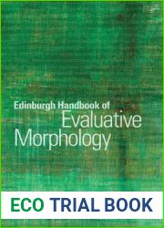 Edinburgh Handbook of Evaluative Morphology