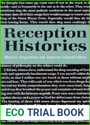 Reception Histories: Rhetoric, Pragmatism, and American Cultural Politics