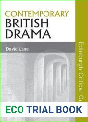 Contemporary British Drama (Edinburgh Critical Guides to Literature)