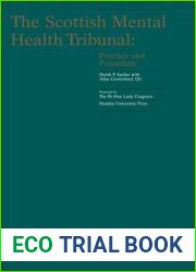 The Scottish Mental Health Tribunal: Practice and Procedure