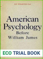 American Psychology Before William James