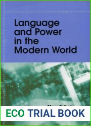 Language and Power in the Modern World