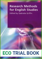 Research Methods for English Studies (Research Methods for the Arts and Humanities)