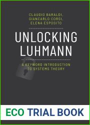 Unlocking Luhmann: A Keyword Introduction to Systems Theory (BiUP General)