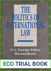 The Politics of International Law