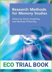 Research Methods for Memory Studies (Research Methods for the Arts and Humanities)