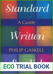 Standard Written English: A Guide