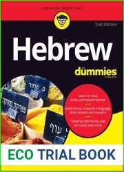 Hebrew For Dummies