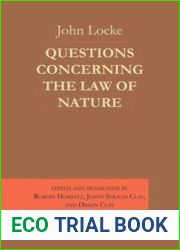 Questions Concerning the Law of Nature