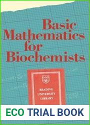 Basic Mathematics for Biochemists