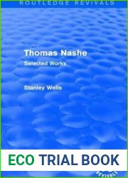 Thomas Nashe (Routledge Revivals): Selected Works