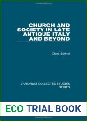 Church and Society in Late Antique Italy and Beyond