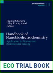 Handbook of Nanobioelectrochemistry: Application in Devices and Biomolecular Sensing