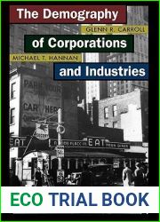 The Demography of Corporations and Industries