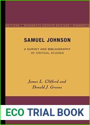 Samuel Johnson: A Survey and Bibliography of Critical Studies