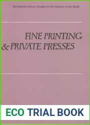 Fine Printing and Private Presses