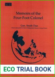 Memoirs of the Four-Foot Colonel (American Civilization)