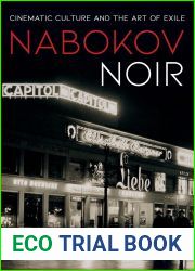 Nabokov Noir: Cinematic Culture and the Art of Exile