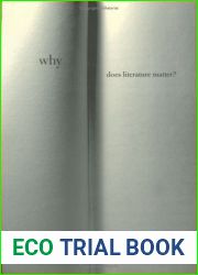 Why Does Literature Matter? (Cornell Classics in Philosophy)