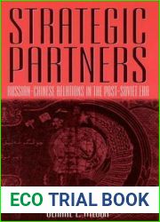 Strategic Partners: Russian-Chinese Relations in the Post-Soviet Era