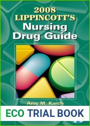 Lippincott|s Nursing Drug Guide 2008