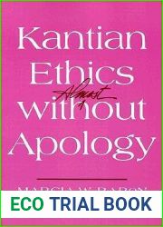 Kantian Ethics Almost without Apology