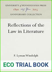 Reflections of the Law in Literature (Anniversary Collection)