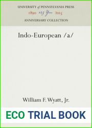 Indo-European a (Anniversary Collection)