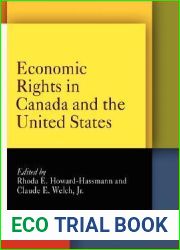 Economic Rights in Canada and the United States (Pennsylvania Studies in Human Rights)