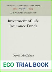 Investment of Life Insurance Funds (Anniversary Collection)