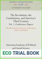 The Revolution, the Constitution, and America|s Third Century, Vols. 1-2