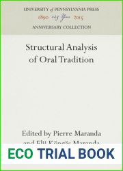 Structural Analysis of Oral Tradition