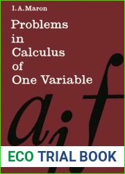 Problems in Calculus of One Variable