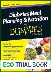 Diabetes Meal Planning and Nutrition For Dummies