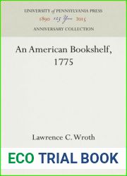 An American Bookshelf, 1775