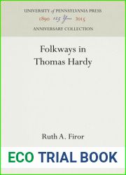 Folkways in Thomas Hardy